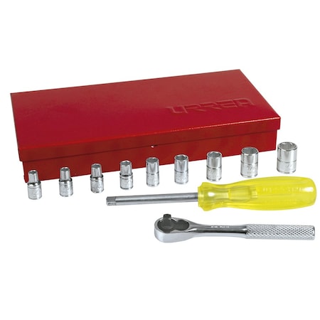 Urrea 1/4" Drive SAE, 12 pcs 4700C